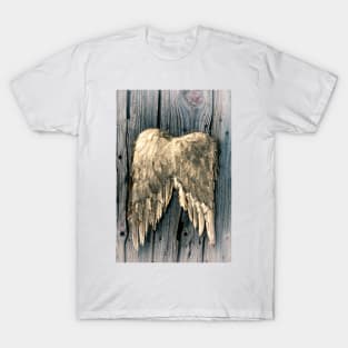 Golden Angel Wings T-Shirt